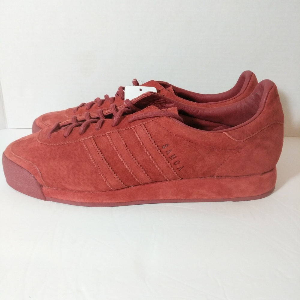 NEW Adidas Samoa Vintage Mystic Suede Red original